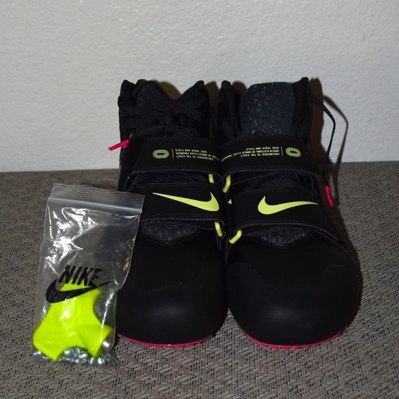 Nike Zoom Javelin Elite 3 Mens 11 Black Pink NWOB Track Field Spikes AJ8119 main image 7